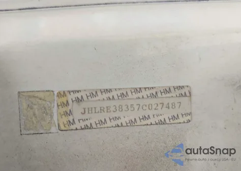 2007 Honda Cr-V Lx z USA, uszkodzony, nr VIN JHLRE38357C027487